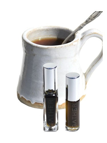 Gather Perfume Tea Season fragrance bottle