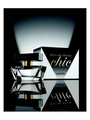 Celine Dion Chic fragrance bottle