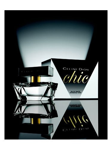 Celine Dion Chic fragrance bottle