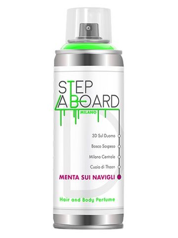 Step Aboard Menta Sui Navigli fragrance bottle