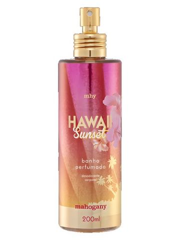 Mahogany Hawaii Sunset fragrance bottle