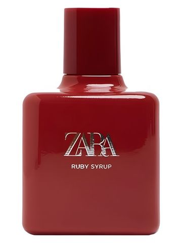 Zara Ruby Syrup fragrance bottle