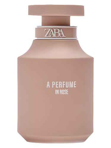 Zara A Perfume In Rose fragrance bottle