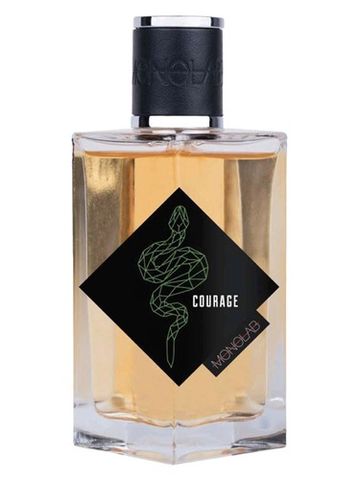 Monolab Courage fragrance bottle
