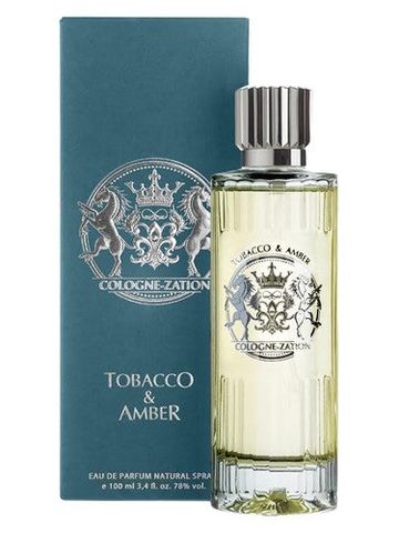 Cologne-Zation Tobacco & Amber fragrance bottle