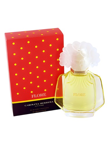 Carolina Herrera Flore fragrance bottle