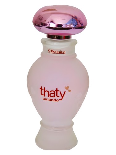 O Boticario Thaty Amando fragrance bottle