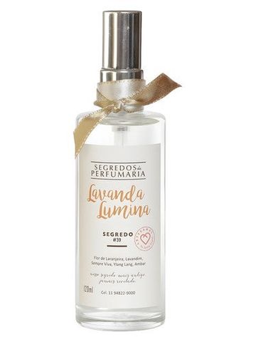 Segredos de Perfumaria Lavanda Lumina fragrance bottle