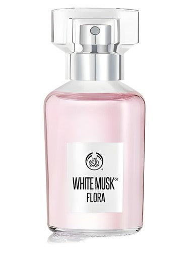 The Body Shop White Musk Flora fragrance bottle