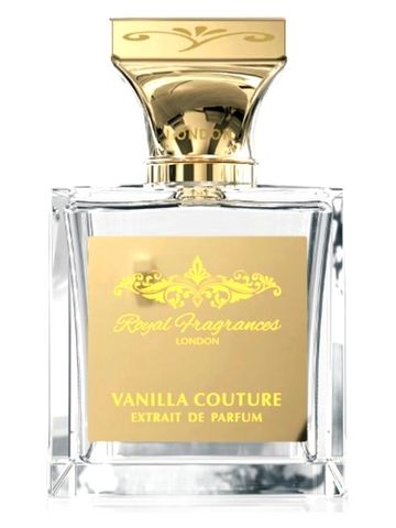 Royal Fragrances London Vanilla Couture fragrance bottle