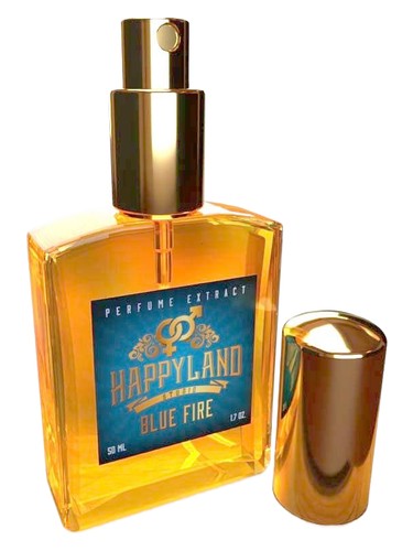 Happyland Blue Fire fragrance bottle
