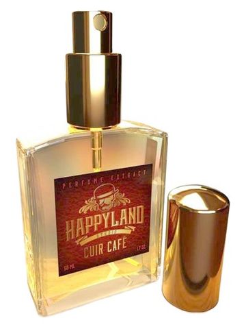 Happyland Cuir Cafe fragrance bottle