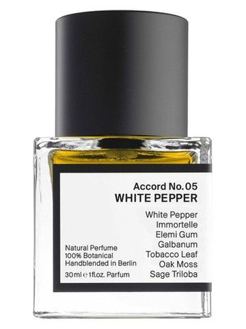 RAER Scents Accord No. 05: White Pepper fragrance bottle