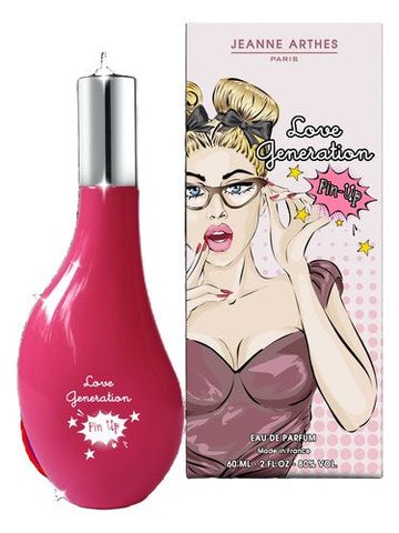 Jeanne Arthes Love Generation Pin Up fragrance bottle
