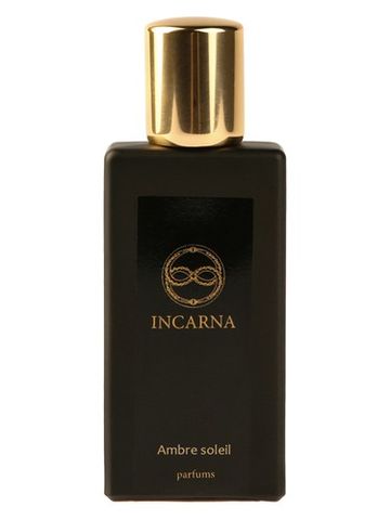 Incarna parfums Ambre soleil fragrance bottle