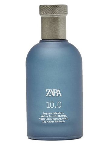 Zara 10.0 Zara fragrance bottle