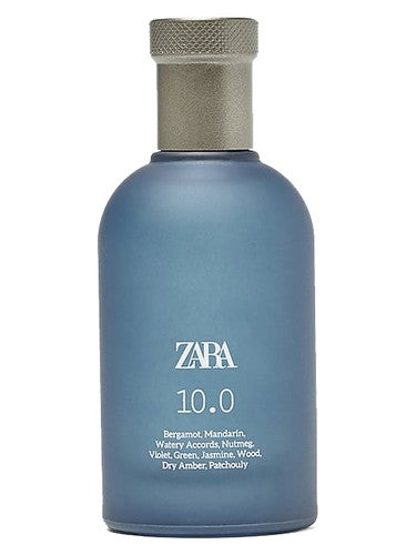Zara 10.0 Zara fragrance bottle