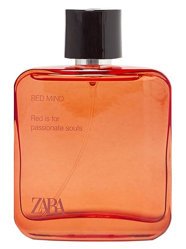Zara Red Mind fragrance bottle