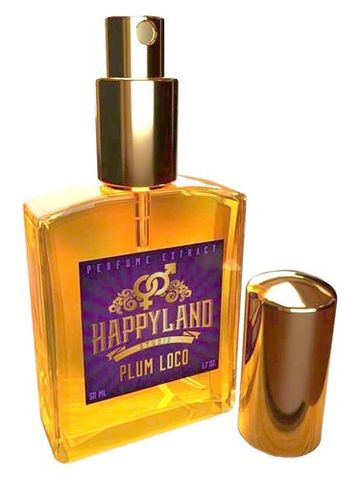 Happyland Plum Loco fragrance bottle