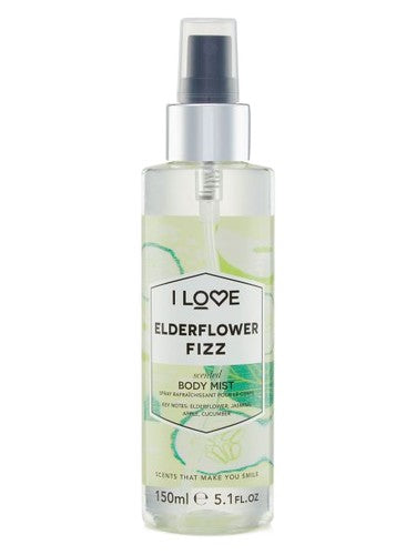 I LOVE Elderflower Fizz fragrance bottle
