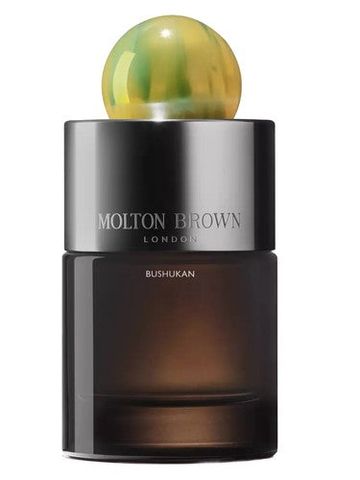 Molton Brown Bushukan Eau de Parfum fragrance bottle