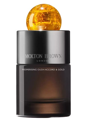 Molton Brown Mesmerising Oudh Accord & Gold Eau de Parfum fragrance bottle