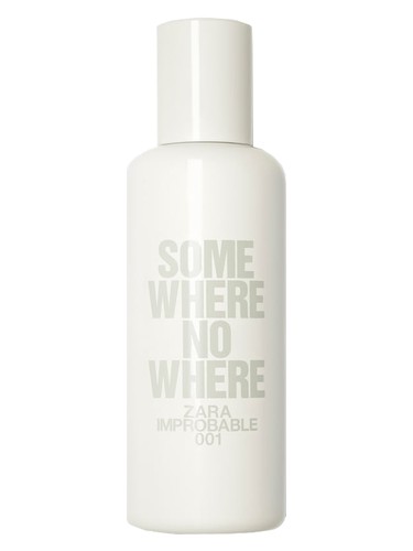 Zara 001 Somewhere Nowhere fragrance bottle