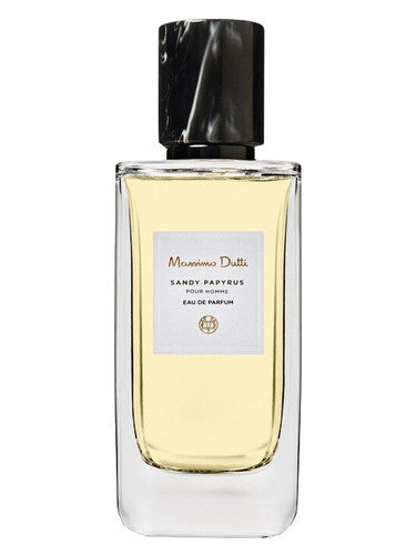 Massimo Dutti Sandy Papyrus fragrance bottle