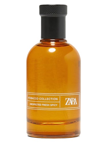 Zara Tobacco Collection Unexpected Fresh Spicy fragrance bottle