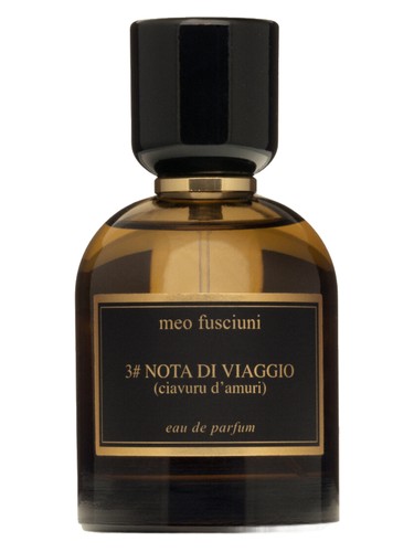 Meo Fusciuni 3# nota di viaggio (ciavuru d’amuri) 2019 edition fragrance bottle
