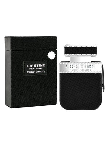 Chris Adams New Lifetime Pour Homme fragrance bottle