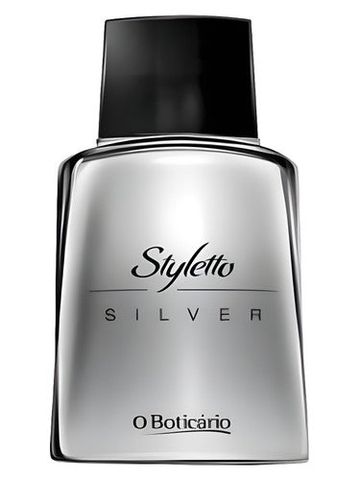 O Boticario Styletto Silver fragrance bottle