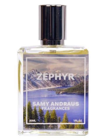 Samy Andraus Fragrances Zephyr fragrance bottle