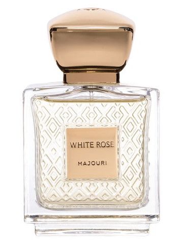 Majouri White Rose fragrance bottle
