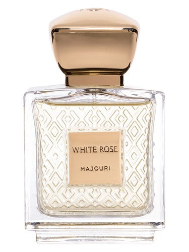 Majouri White Rose fragrance bottle