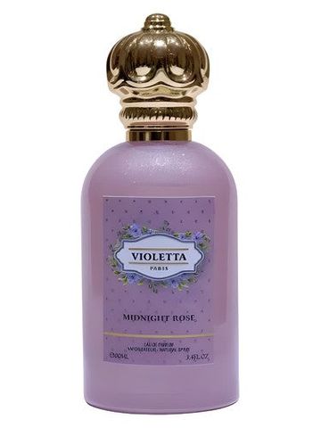 Violetta Paris Midnight Rose fragrance bottle