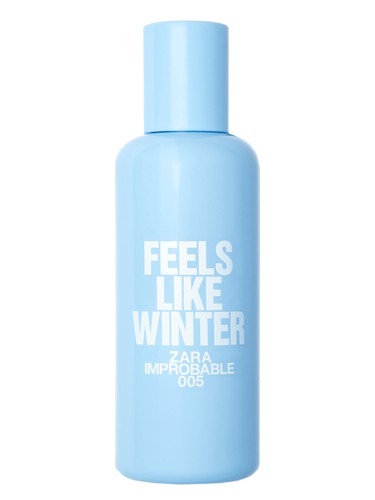 Zara 005 Feels Like Winter fragrance bottle