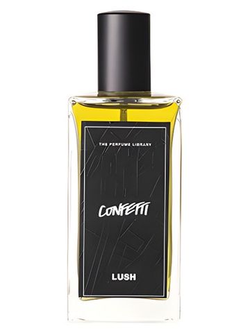Lush Confetti fragrance bottle
