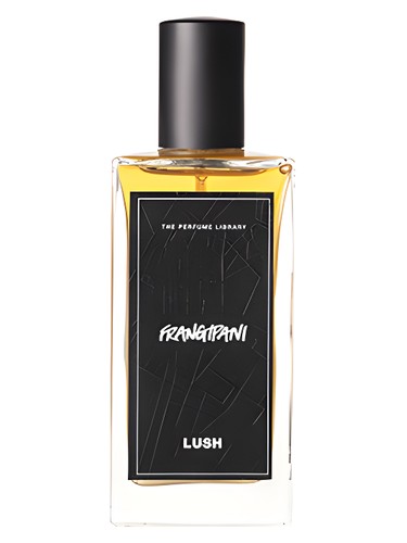 Lush Frangipani fragrance bottle