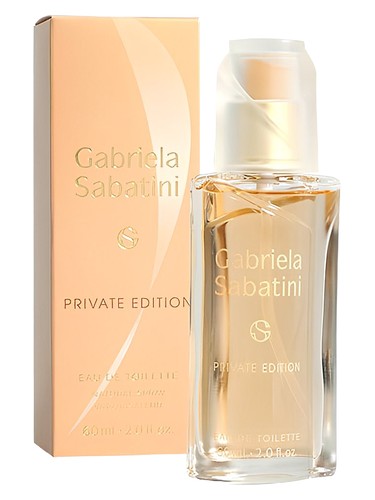 Gabriela Sabatini Private Edition fragrance bottle