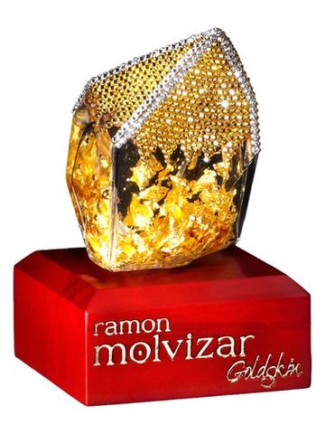 Ramon Molvizar Goldskin fragrance bottle
