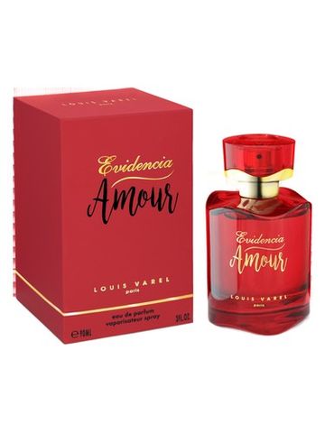 Louis Varel Evidencia Amor fragrance bottle