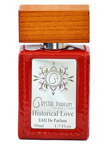 Crystal Parfum Historical Love fragrance bottle