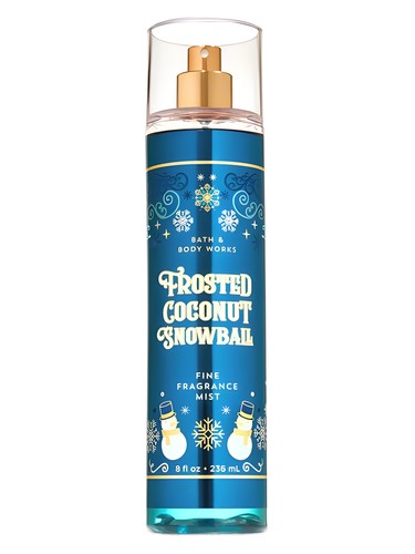 Bath & Body Works Frosted Coconut Snowball fragrance bottle