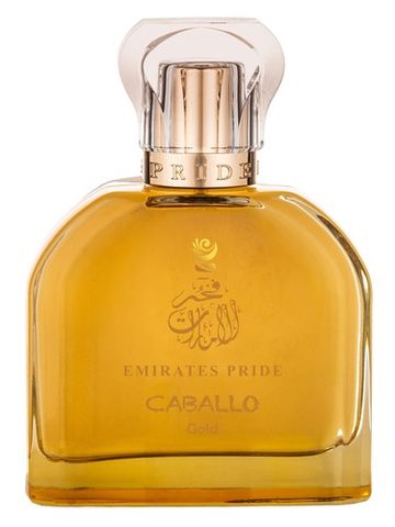 Emirates Pride Perfumes Caballo Gold fragrance bottle
