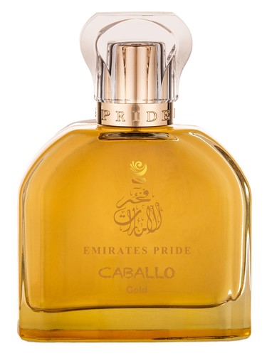 Emirates Pride Perfumes Caballo Gold fragrance bottle