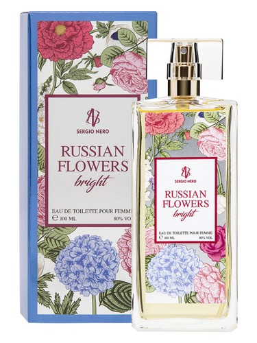 Sergio Nero Russian Flowers Bright fragrance bottle