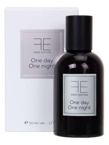 First Edition One Day One Night fragrance bottle