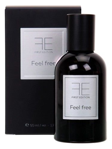 First Edition Feel Free fragrance bottle