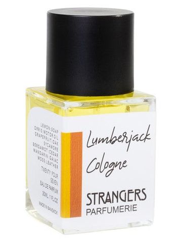 Strangers Parfumerie Lumberjack Cologne fragrance bottle